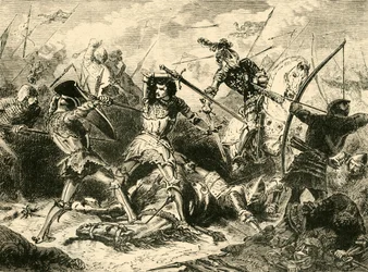 Slaget ved Agincourt, 1415, 1890.