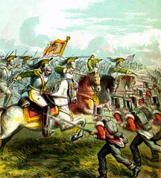 Slaget ved Waterloo, 1815, c1850