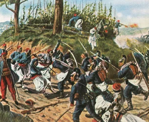Bayern i Weissenburg, 4. august 1870, 1936.