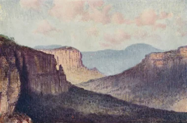De blå bjerge, 1923.