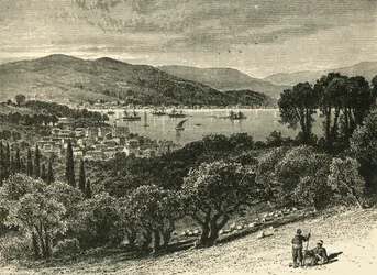 Bosporus, fra Therapia, 1890.