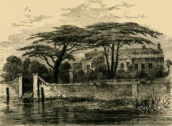 Den botaniske have, Chelsea, 1790, c1876.