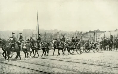 Den britiske ekspeditionsstyrke i Boulogne, 1919.