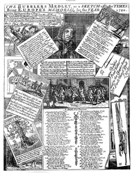 The Bubblers Medley, or a Sketch of the Times, 1720