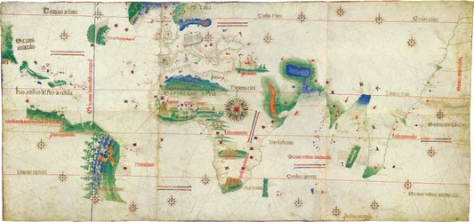 Cantino planisfæren, 1502