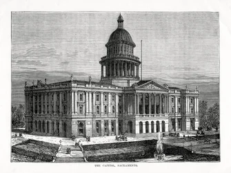 The Capitol, Sacramento, Californien, USA, 1877