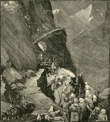Karthagerne krydser Alperne, 1890.