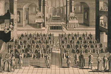 Fejringen af Auto-Da-Fee eller Act of Faith in the Inquisition, 1769