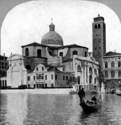 St Jeremiah-kirken, Venedig, Italien, slutningen af det 19. århundrede