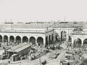 The Custom House, Veracruz, Mexico, 1895.