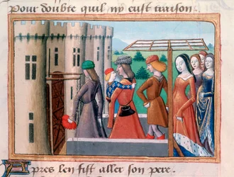 Dauphinen vender tilbage til Paris, juni 1418, 1484