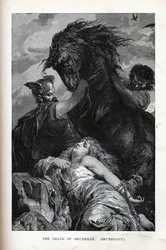 Brunhildes død, Brunehaut, 1882