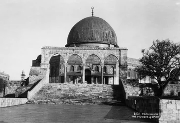Klippekuplen, Jerusalem, c1920