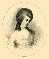 Hertuginden af Devonshire, c1780, 1881.