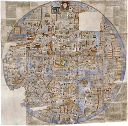 Ebstorf-kortet, ca. 1300