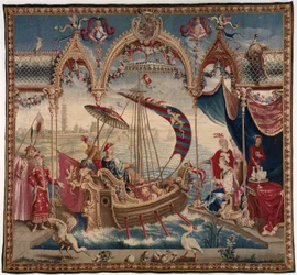 Kejseren Sejler, fra Historien om Kejseren af Kina, Beauvais, 171622.
