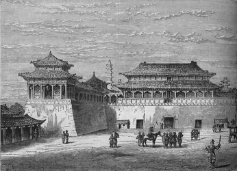 Kejserpaladset, Pekin, c1880