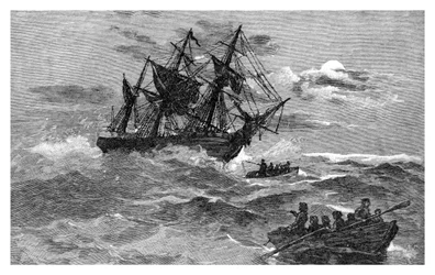 The Endeavour på revet, Australien, 1770 1886