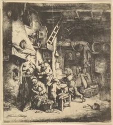 Familien omvendt kopi, 1610-85.