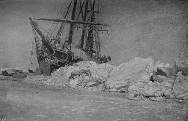 Framen efter et istryk. 10 januar 1895, 1895 1897