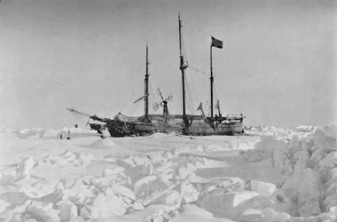 Framen i isen. 1895, 1897