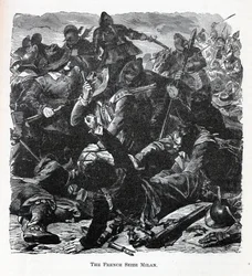 Franskmændene erobrer Milano, 1882