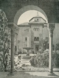 The Garden of Lindaraja., 19. århundrede, 1907.