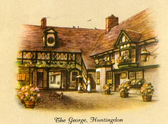 The George, Huntingdon, 1936.