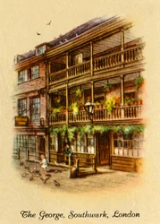 The George, Southwark, London, 1936.