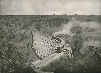 Gokteik Gorge og Railway Bridge, 1900.