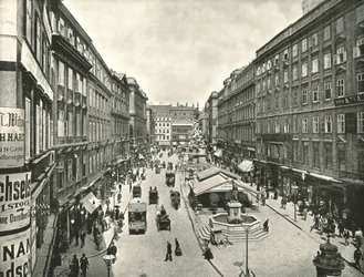 The Graben, Wien, Østrig, 1895.