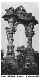 Den store bue, Vadnagar, Gujarat, Indien, c1925