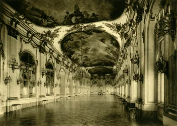 Det Store Galleri, Schönbrunn Slot, Wien, Østrig, c1935.