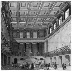 The Great Hall, Euston Square station, 1849