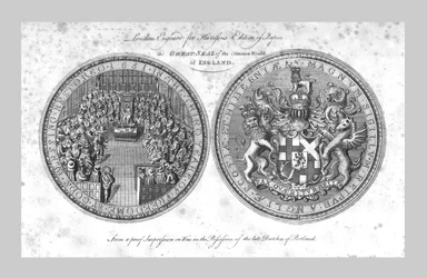 The Great Seal of the Commonwealth of England, 1785.