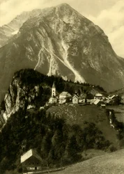 Grimmingen, Pürgg, Steiermark, Østrig, c1935.