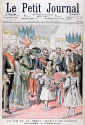 Kongen og Dronningen af Italien i Frankrig, 1903