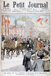 Kongen og Dronningen af Italien i Frankrig, 1903