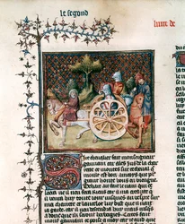 Ridderen af vognen Sir Lancelot, 1344