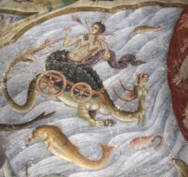 Den sidste dom. Detalje: Havet opgav sine døde, 1321-1322