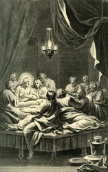 Den sidste nadver, 1600-tallet, 1908.