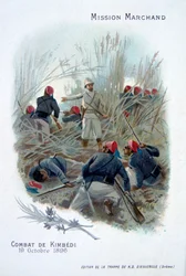 Marchand-ekspeditionen: kamp ved Kimbedi, Congo, 19. oktober 1896