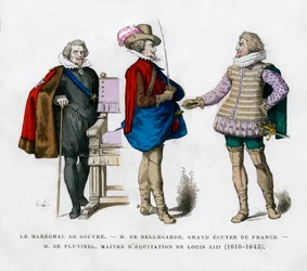 Souvre-marskalen, M de Bellegarde og M de Pluvinel, 17. århundrede 1882-1884
