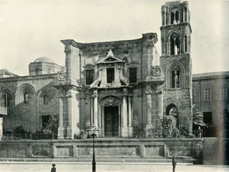 The Martorana, Santa Maria Dell Ammiraglio, Palermo, 1906.
