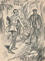 Mødet mellem Stanley og Livingstone, c1907