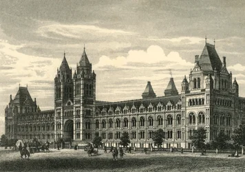 Naturhistorisk museum, South Kensington, c1876.