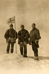 Det nordlige parti ved den magnetiske sydpol, 17. januar 1909