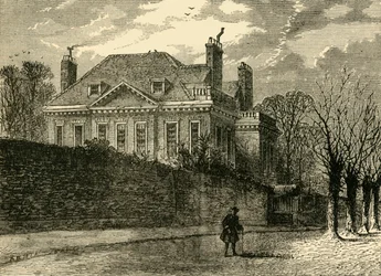 Det gamle Urhus, 1780, c1876.