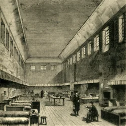 Den gamle sovesal i 1840, 1881.