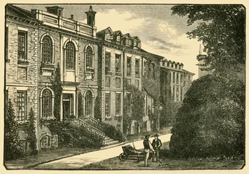 Det gamle hus, fra Mesterhaven, 1898.